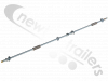 5355002 Cargo Floor CF300 & 500 Threaded Rod With Two Spring Washers 930mm