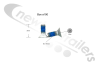502112030.2 Cargo Floor Plank CF500 Counter Sunk Screw M12 x 30mm Zinc Plated (x90)