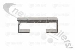 42.9257 Cargo Floor Plank 10mm x 97mm Ridged Single Seal No Seal or End Cap 13300mm Pre 2001