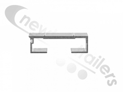 40.9150 Cargo Floor Plank 6mm x 97mm Ridged Single Seal No Seal or End Cap 13300mm Pre 2001