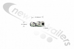 7372005  Cargo Floor CF500 Oil Filter Element (04/2005-08/2020) 8" Long