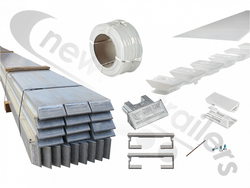 112mm 6mm Smooth Revision Set Cargo Floor Plank 6mm x 112mm Smooth Revision Set (20+1) with End Caps and 7 Block Bearings