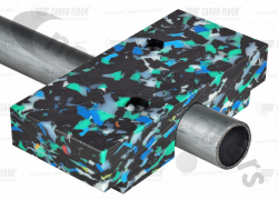 4105014 Cargo Floor Plastic Bearing Block For 20mm Hydraulic Pipe (Single)