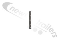 5350002 Cargo Floor CF500 Plank Assembly Strip Finger Bar, 200mm long, 4 Hole, M12 Thread.