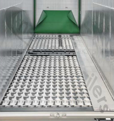 70.6061 Cargo Floor Box Section 40x25x2mm 6m- used on HD & XHDI 15 plank per mtr