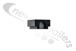 4105015 Cargo Floor Plastic Bearing Block For 25mm Hydraulic Pipe (Single)