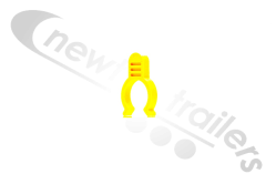 tbc Cargo Floor Plastic Emergency Override Yellow Tag For Start/Stop Solenoid