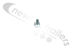 4567 Cargo Floor CF300 Plank Counter Sunk Screw M10 x 25mm Zinc Plated (Single)